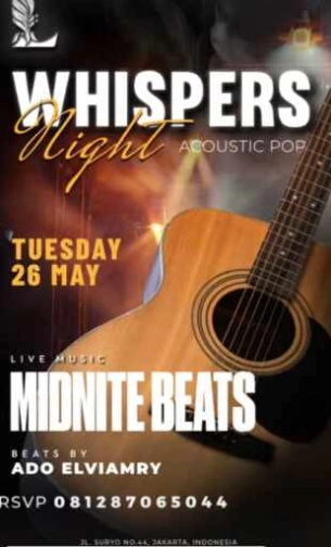 LUFRE BAR & LOUNGE SENOPATI JAKARTA - WHISPERS NIGHT