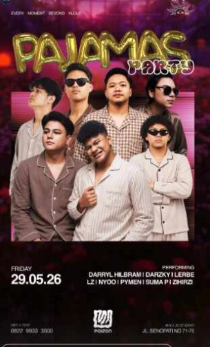 KLOUD SKY DINING & LOUNGE SENOPATI JAKARTA - PAJAMAS PARTY
