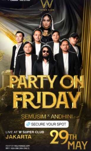 W SUPERCLUB TEBET JAKARTA - PARTY ON FRIDAY