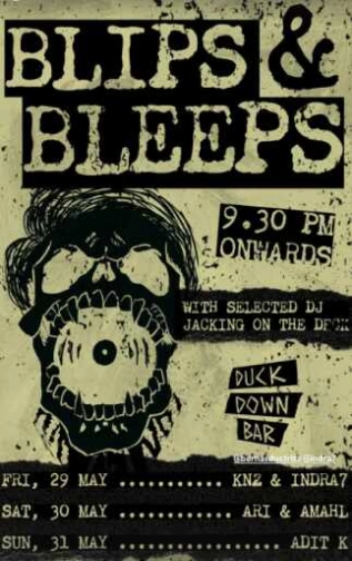 DUCK DOWN GUNAWARMAN JAKARTA - BLIPS & BLEEPS