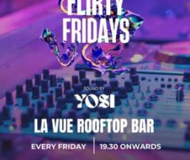 LA VUE ROOFTOP BAR MENTENG JAKARTA - FLIRTY FRIDAYS