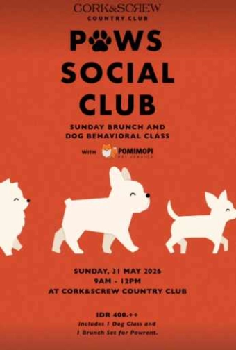 CORK & SCREW JAKARTA - PAWS SOCIAL CLUB