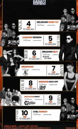 BABLAS GADING SERPONG - SEKARANG SENIN YA?