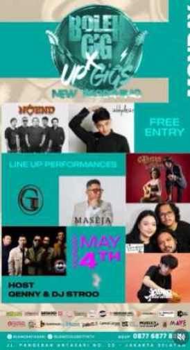 GLAMZ ANTASARI JAKARTA - BOLEH GIG X UP GIGS