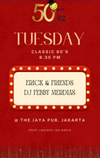 JAYA PUB MENTENG JAKARTA - CLASSIC 80