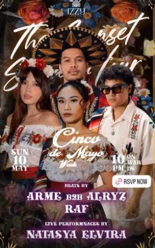 IZZY SOCIAL CLUB JAKARTA - THE SUNSET SOCIAL HOUR
