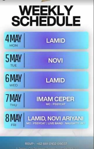 DRAGON CHAMBER JAKARTA - THURSDAY