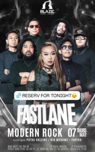 BLAZE SCBD JAKARTA - MODERN ROCK