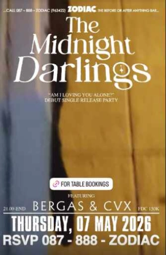 ZODIAC SENOPATI JAKARTA - THE MIDNIGHT DARLINGS
