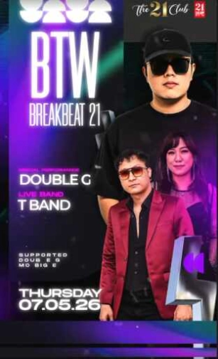 THE 21 CLUB JAKARTA - BTW BREAKBEAT