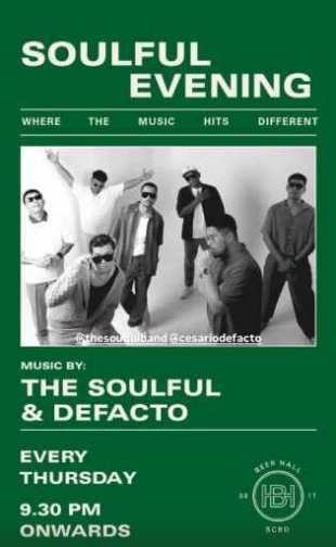 BEER HALL SCBD JAKARTA - SOULFUL EVENING