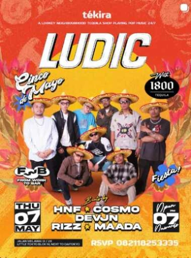 TEKIRA BLOK M JAKARTA - LUDIC
