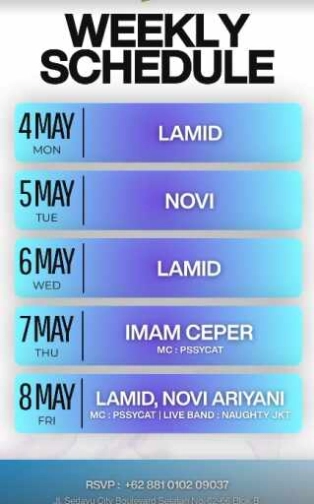 DRAGON CHAMBER JAKARTA - FRIDAY
