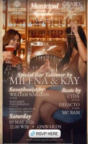 BABYLON GARDEN AFFAIR SCBD JAKARTA - MUNICIPAL SATURDAY