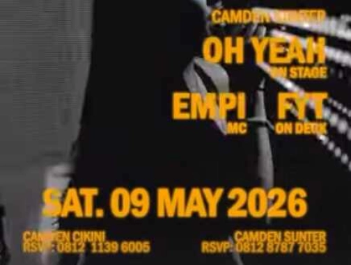 CAMDEN SUNTER JAKARTA - SATURDAY