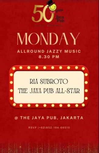JAYA PUB MENTENG JAKARTA - MONDAY