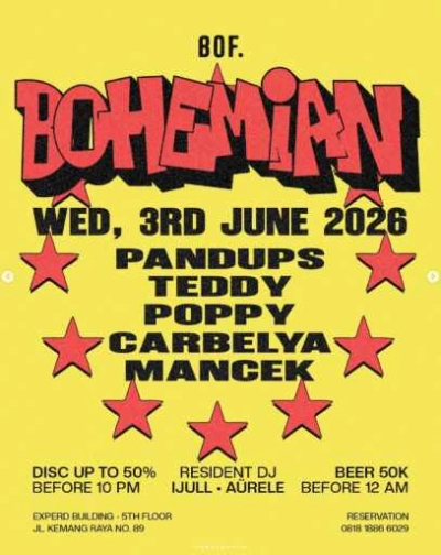 BOF KEMANG JAKARTA - BOHEMIAN