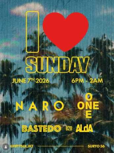 FIFTYSIX JAKARTA - 1 <3 SUNDAY