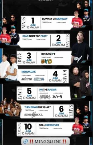 BABLAS KEMANG JAKARTA - MONDAY