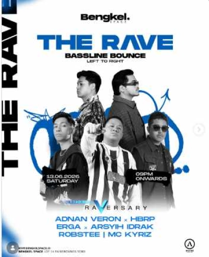 BENGKEL SCBD JAKARTA - THE RAVE