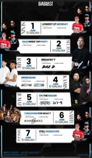 BABLAS KEMANG JAAKRTA - STILL HUNGOVER